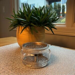 Vintage Pyrex Coffee Percolator Glads Basket & Diffuser for 9 cup